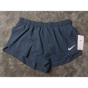 Nike Running Shorts Mens 2" High Cut Brief Liner Small Med & XL Sizes Black NEW